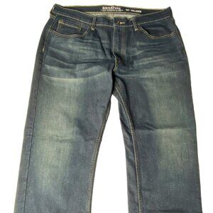 Levi’s Signature S61 Relaxed Fit Jeans | Men’s 36x30 | Blue Stretch Denim